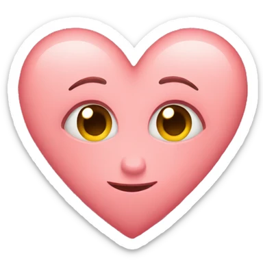 Heart sticker