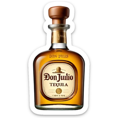 Don Julio’s bottle  sticker
