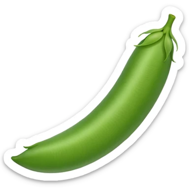 open pea pod sticker