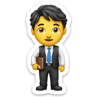 Accounting student sticker