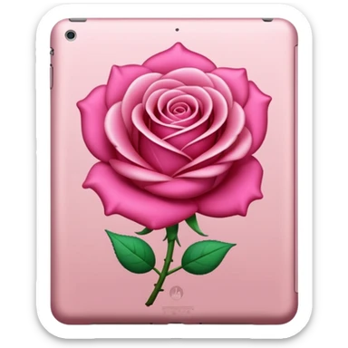 je veux un iPad rose  sticker