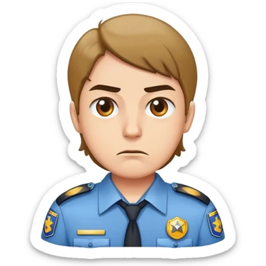 I am the law sticker