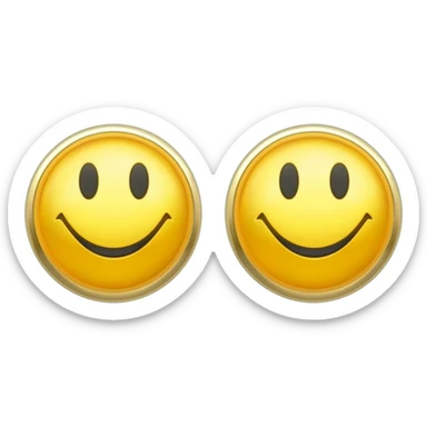 Generate to emoji earrings sticker