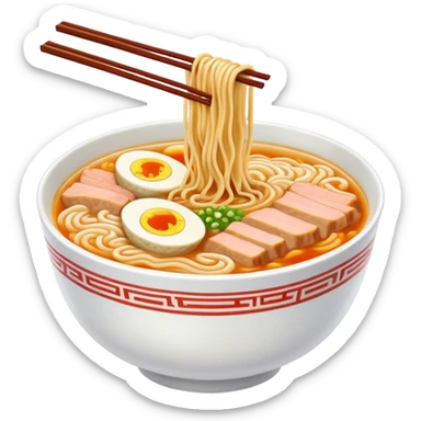 Ramen sticker