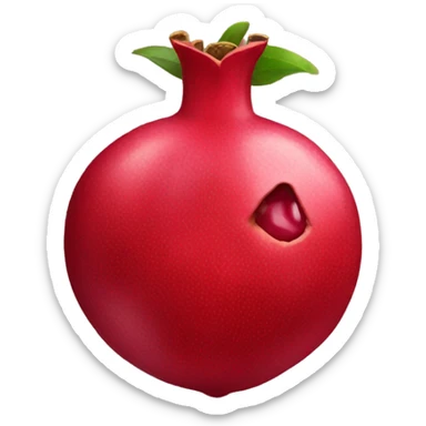 pomegranate emoji sticker