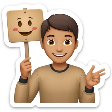 la palabra ojala  les guste sticker