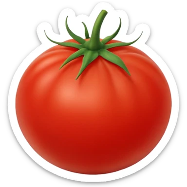 tomato without leaves sticker