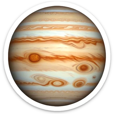 Planet Jupiter sticker