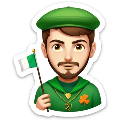 Celtic Prankster sticker