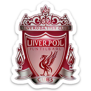 liverpool football club logo sticker