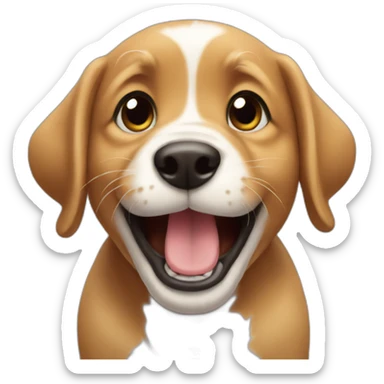 excited-puppy sticker