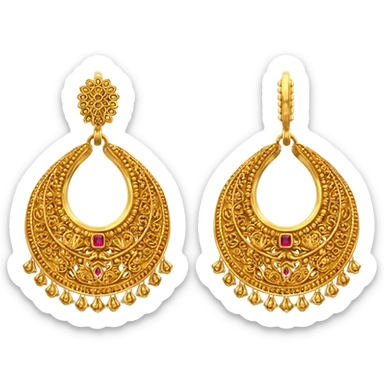 Jhumka sticker
