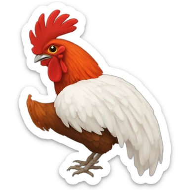 Gallo azabache sticker