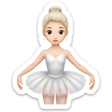 Ballerina sticker