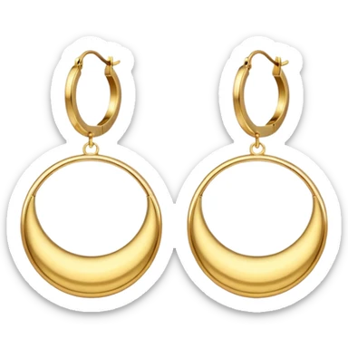 Earring Hoops sticker