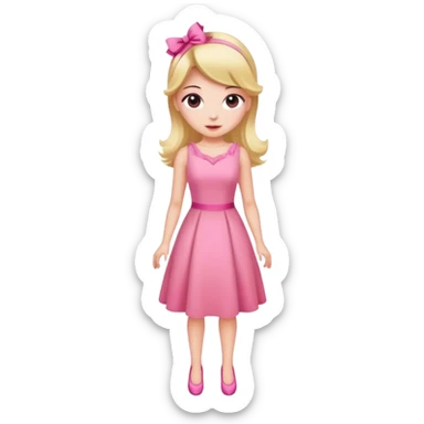 coquette pink  sticker