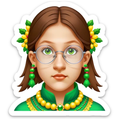 Colorful Parade Participant sticker