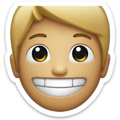 Samsung smiling emoji (old style) sticker