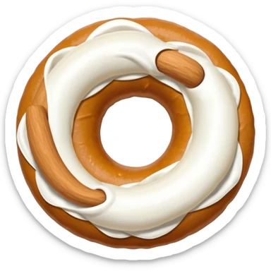 Simit arası peynir  sticker