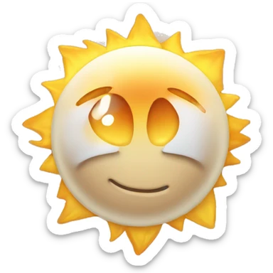 Sun is going down, time is running out sticker