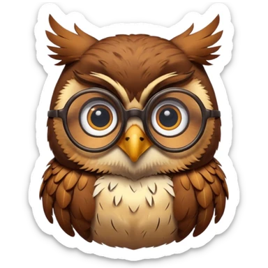Owl from Winnie the Pooh  sticker