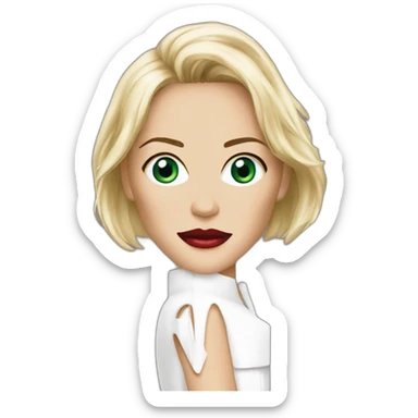 Sharon stone, basic instinct sticker