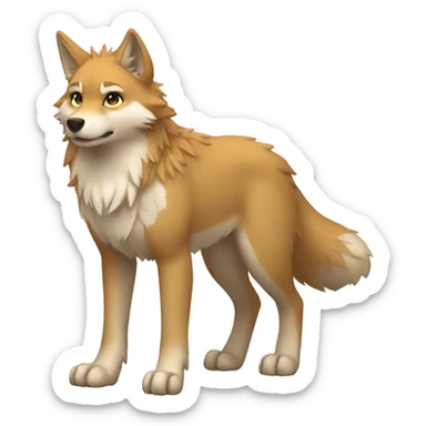 Fionbri-Falvie-wolf (full body) sticker