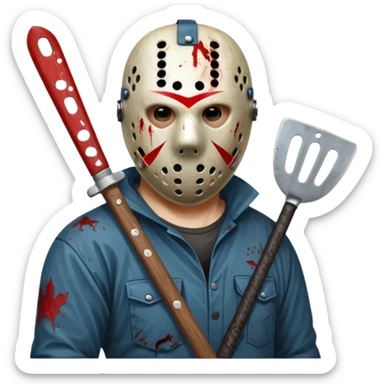 Jason voorhees  sticker