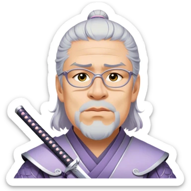 Gentle Samurai sticker