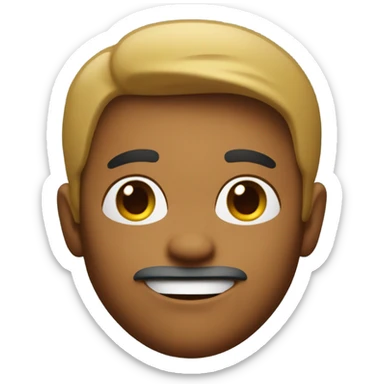 Same person but make it look like apple Memoji  sticker