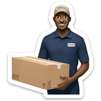 costco worker sticker