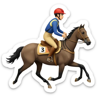 it is not endurance horse race sticker