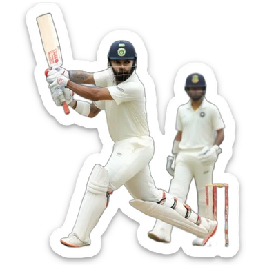 Virat Kohli on his 50th century  sticker