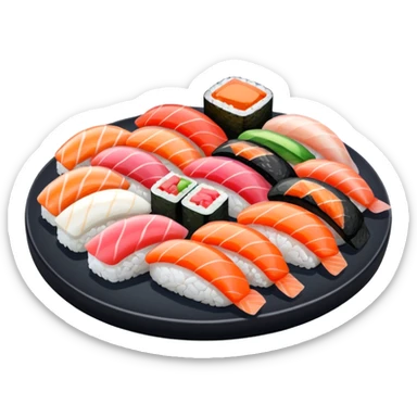 nigiri plate sticker