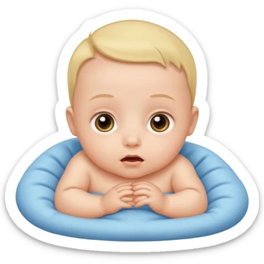 Baby wide awake sticker