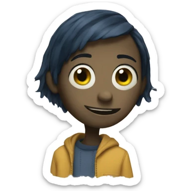 coraline sticker