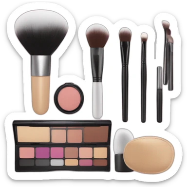 Trousse maquillage  sticker