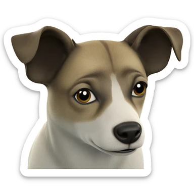 realistic animal in grassy field sticker