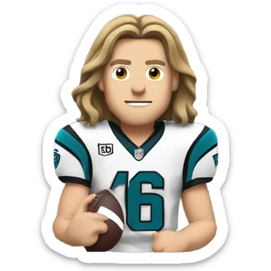 Trevor Lawrence for jaguars sticker