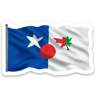 Martinique drapeau sticker