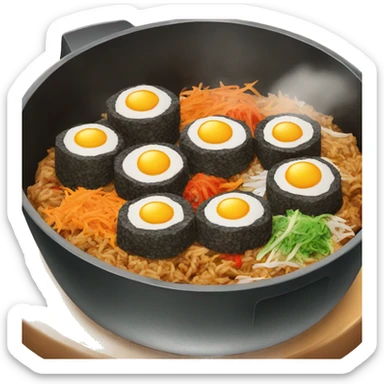 bibimpap sticker