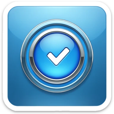 Verification badge. sticker
