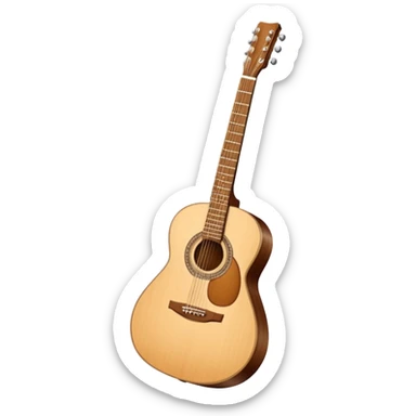 Guitar sticker