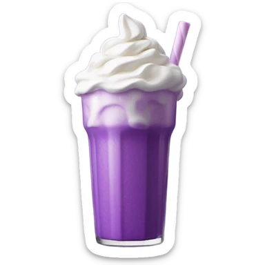 Grimace shake sticker