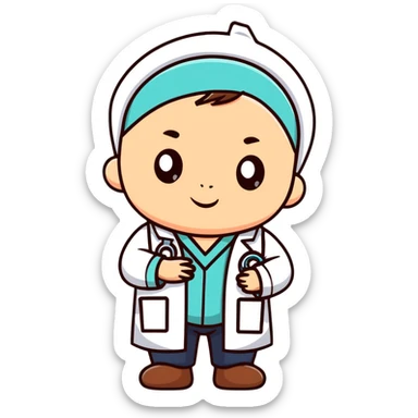 baby doctor sticker