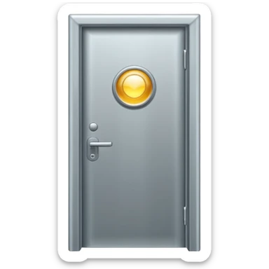 hotel room door modern hallway with spot light sticker