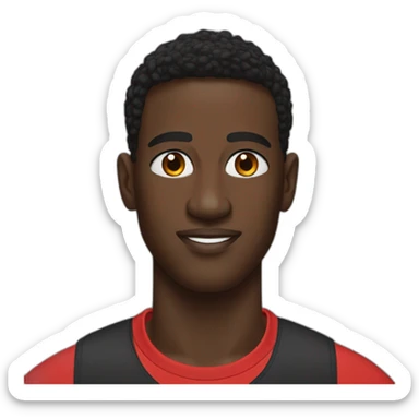 marques brownlee in red tshirt sticker