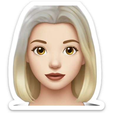 Anya Taylor-Joy sticker