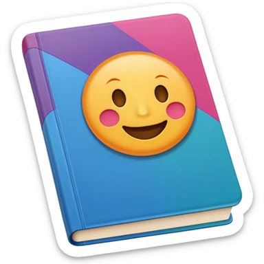 A English language textbook sticker