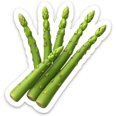 asparagus sticker